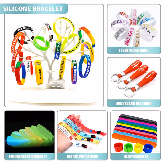 Custom RFID Silicon/Rubber Wristband