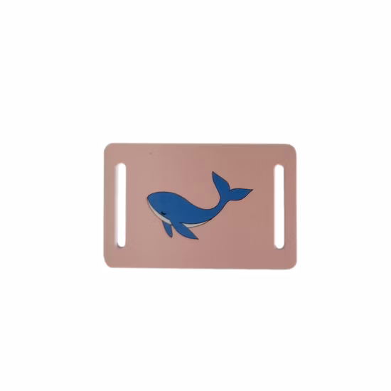 Pulseira de tecido popular com etiqueta RFID de PVC de plástico para associação