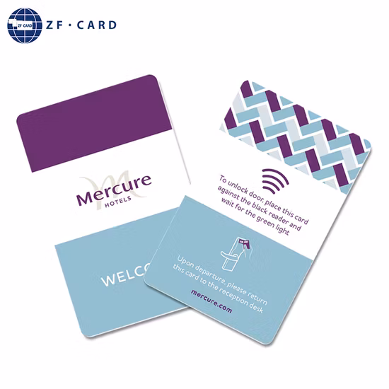 Fornecedor da China Cartão chave de hotel de 13,56 MHz PVC RFID
