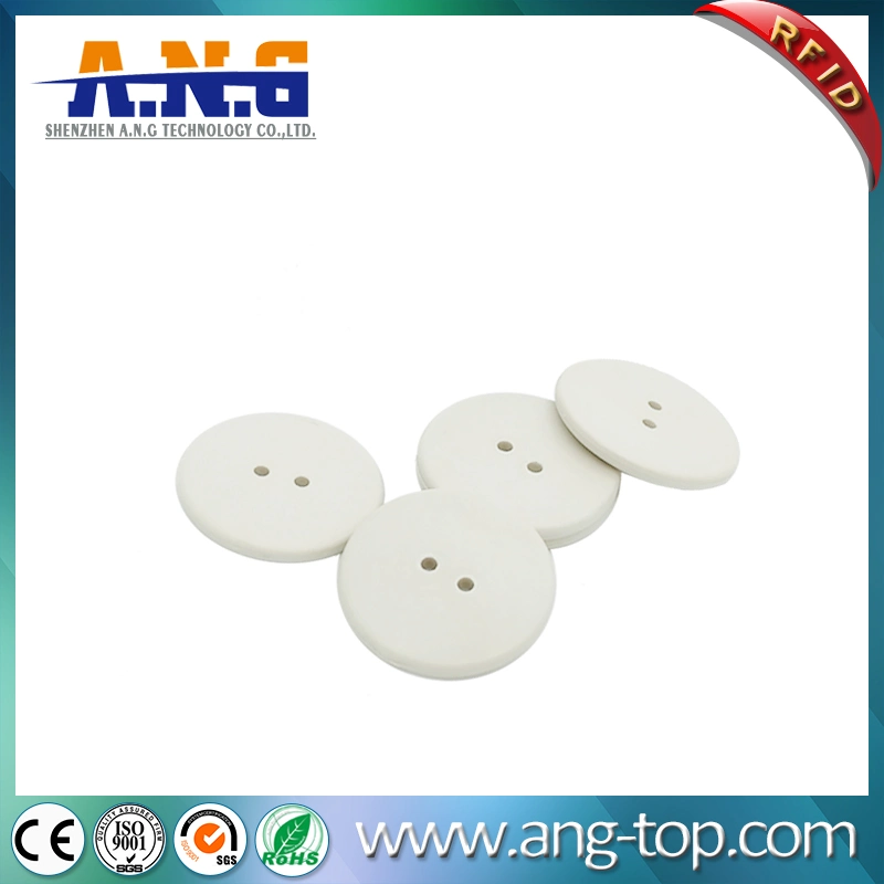 PPS Material Washable RFID Laundry Tag with Two Holes