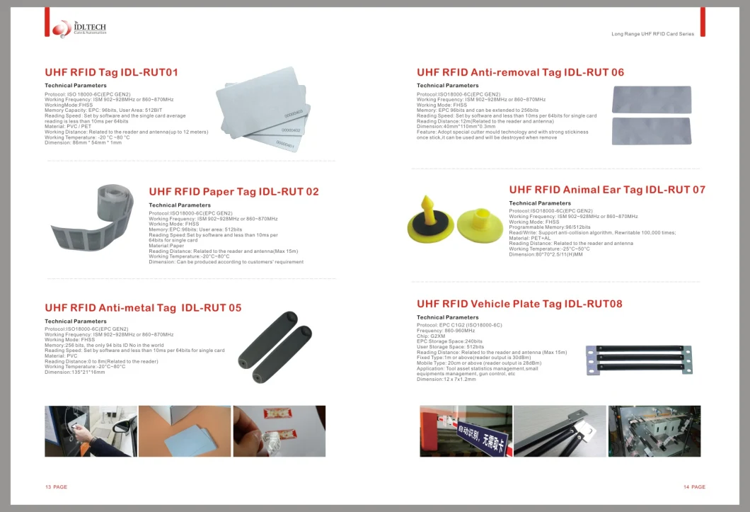 UHF RFID Passive Metal Mount Tag