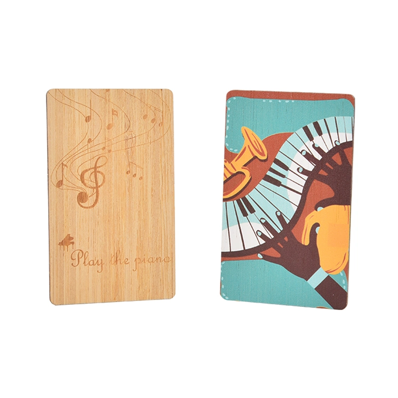 Wholesale Ultralight EV1 Chip Wooden RFID Bamboo Key Card