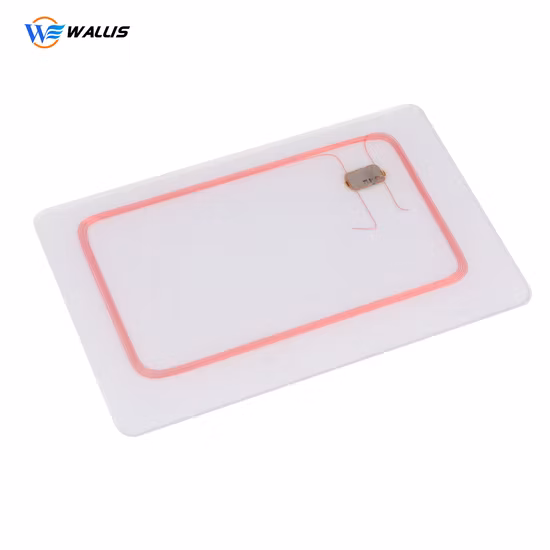 Cartão de contato RFID personalizado 4442 chip PVC cartão em branco